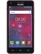 Philips V377 Android smartphone. Announced Dec 2015. Features 5.0″ display, 5 MP primary camera, 5000 mAh battery, 8 GB storage, 1000 MB RAM. Philips V377