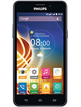 Philips V526 Android smartphone. Announced Aug 2015. Features 5.0″ display, 13 MP primary camera, 5 MP front camera, 5000 mAh battery, 8 GB storage, 1000 MB RAM. Philips V526