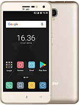 Haier G51 Android smartphone. Announced 2017. Features 5.0″ display, MT6737M chipset, 5 MP primary camera, 5 MP front camera, 2000 mAh battery, 8 GB storage, 1000 MB RAM, Scratch-resistant glass. Haier G51