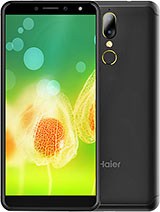 Haier L8 Android smartphone. Announced Mar 2018. Features 5.99″ display, Snapdragon 450 chipset, Dual: 12 MP (PDAF) + 2 MP primary camera, 8 MP front camera, 4000 mAh battery, 32 GB storage, 3 GB RAM, Asahi Dragontrail Glass. Haier L8