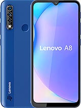 Lenovo A8 2020 Android smartphone. Announced Oct 2020. Features 6.53″ display, MT6762 Helio P22 chipset, 5000 mAh battery, 64 GB storage, 4 GB RAM. Lenovo A8 2020