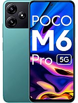 Xiaomi Poco M6 Pro Android smartphone. Announced Aug 2023. Features 6.79″ display, Snapdragon 4 Gen 2 chipset, 5000 mAh battery, 128 GB storage, 6 GB RAM, Corning Gorilla Glass. Xiaomi Poco M6 Pro