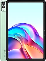 Tecno Megapad 11 Android tablet. Announced Dec 2024. Features 11.0″ display, Helio G99 chipset, 8000 mAh battery, 256 GB storage, 8 GB RAM. Tecno Megapad 11