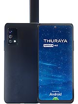 Thuraya One Android smartphone. Announced Jan 2025. Features 6.67″ display, QCM4490 chipset, 3500 mAh battery, 128 GB storage, 6 GB RAM, Corning Gorilla Glass 5. Thuraya One