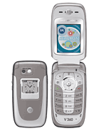 Motorola V360 phone. Announced Q1 2005. Features 1.9″ display, 810 mAh battery, 5 MB storage. Motorola V360