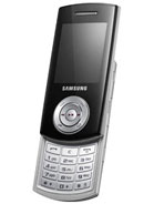 Samsung F275 phone. Announced Oct 2008. Features 2.2″ display, 2 MP primary camera, 960 mAh battery, 72 MB storage. Samsung F275